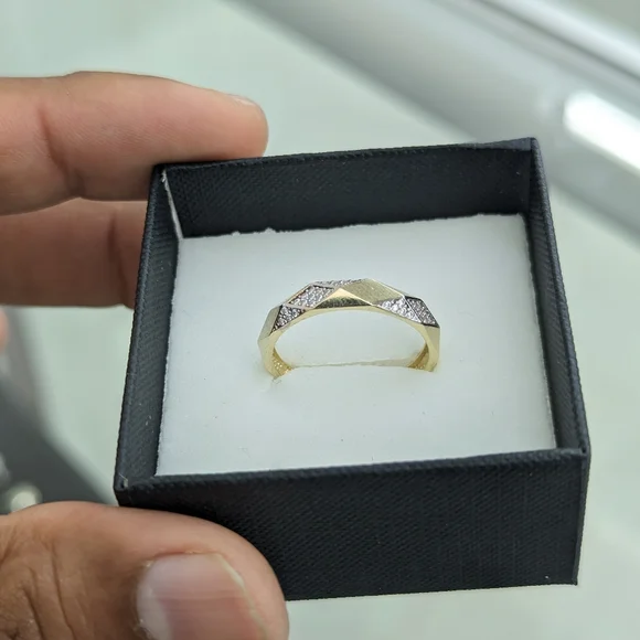 10kt Real Gold Wedding Trioset